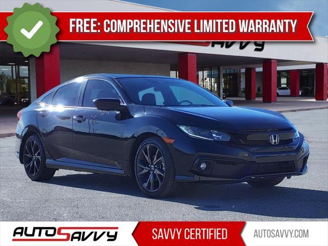 used 2019 Honda Civic car, priced at $17,800