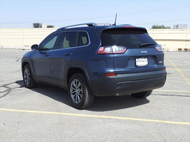 used 2021 Jeep Cherokee car, priced at $19,500