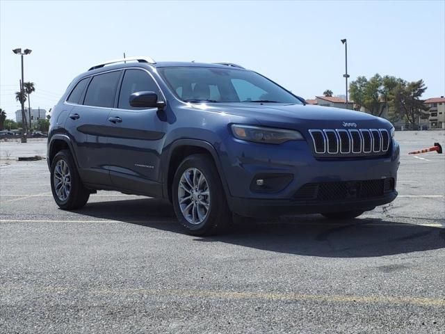 used 2021 Jeep Cherokee car, priced at $19,500