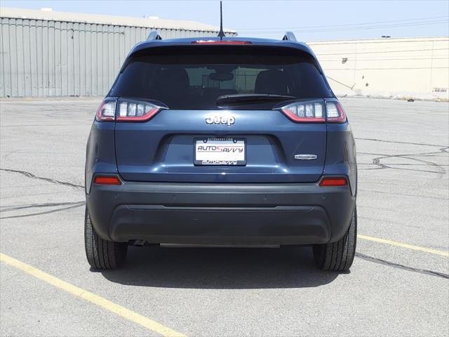 used 2021 Jeep Cherokee car, priced at $19,500