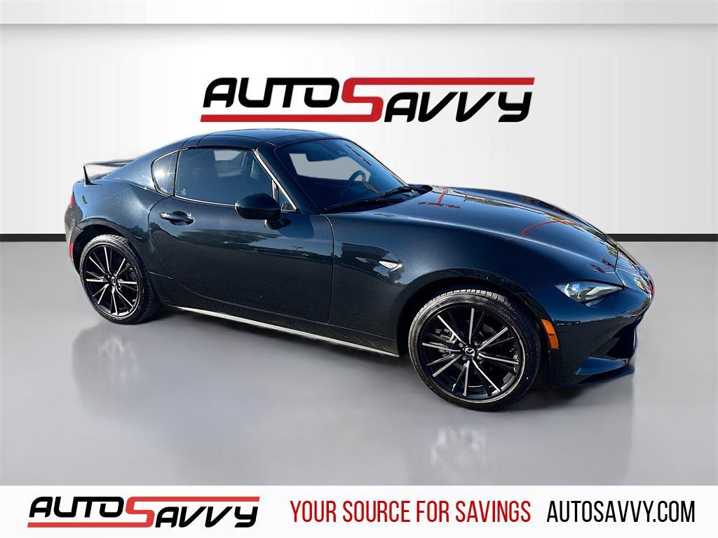 used 2024 Mazda MX-5 Miata RF car, priced at $27,300