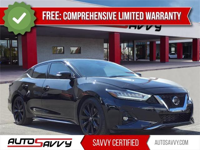 used 2021 Nissan Maxima car, priced at $23,500