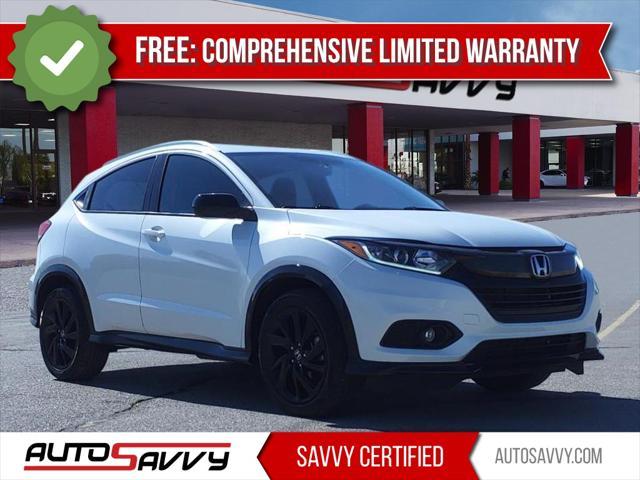 used 2021 Honda HR-V car, priced at $18,100