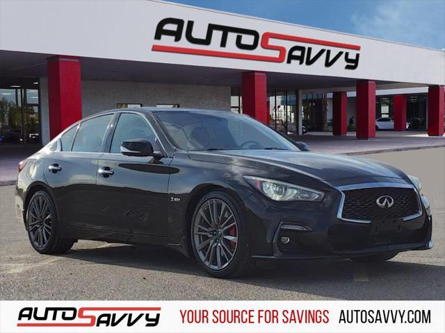 used 2018 INFINITI Q50 car, priced at $15,300