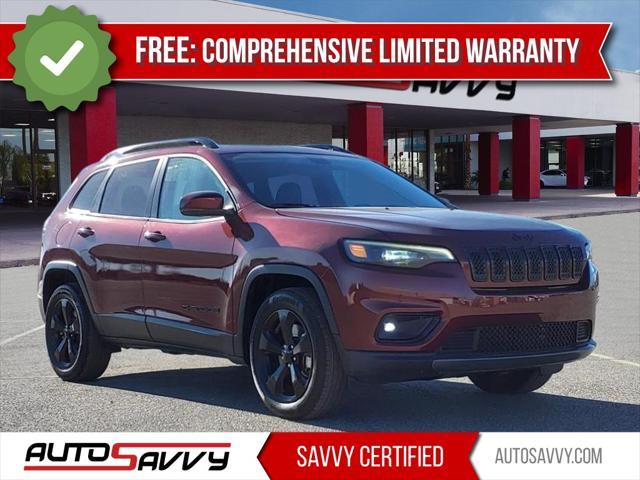 used 2020 Jeep Cherokee car, priced at $18,500