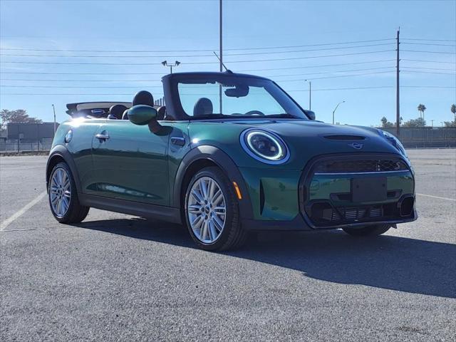 used 2022 MINI Convertible car, priced at $23,500