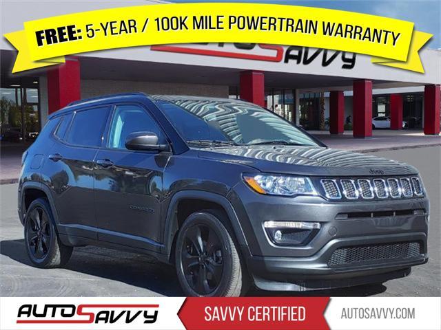 used 2019 Jeep Compass car, priced at $16,300