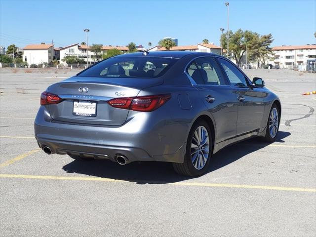 used 2022 INFINITI Q50 car, priced at $23,000