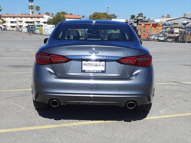 used 2022 INFINITI Q50 car, priced at $23,000