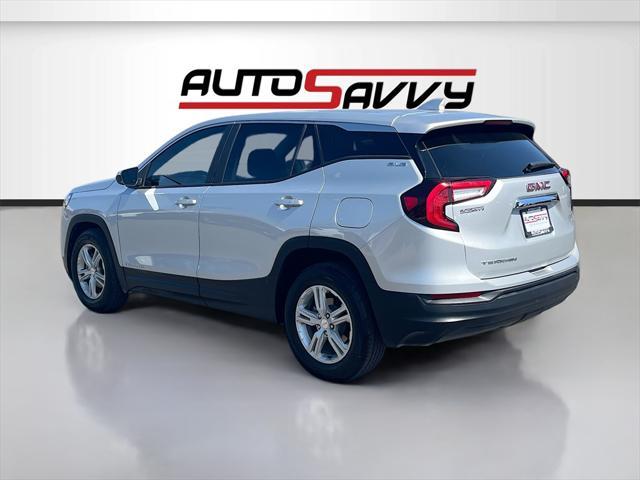 used 2022 GMC Terrain car, priced at $17,400