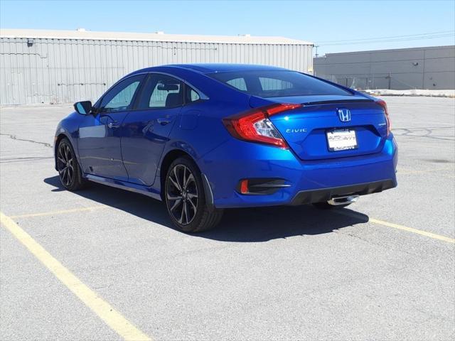 used 2021 Honda Civic car, priced at $19,000