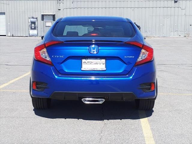 used 2021 Honda Civic car, priced at $19,000