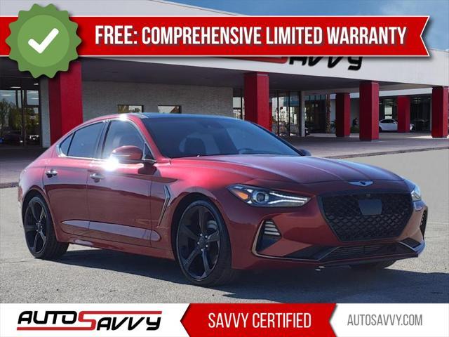 used 2019 Genesis G70 car, priced at $18,500