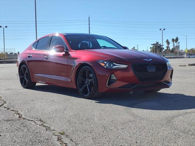 used 2019 Genesis G70 car, priced at $18,500