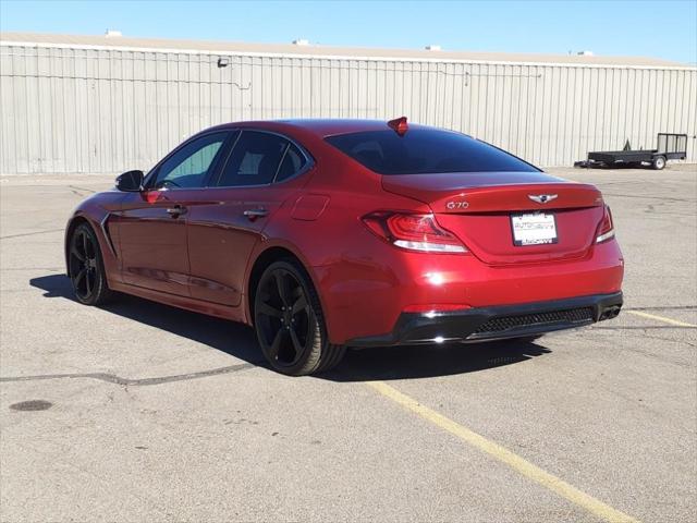 used 2019 Genesis G70 car, priced at $18,500