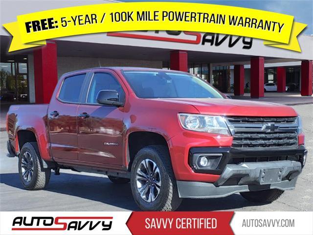 used 2021 Chevrolet Colorado car, priced at $27,500