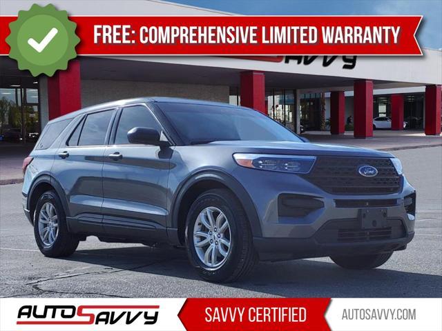 used 2021 Ford Explorer car, priced at $18,000