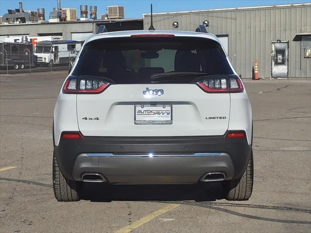 used 2021 Jeep Cherokee car, priced at $20,000