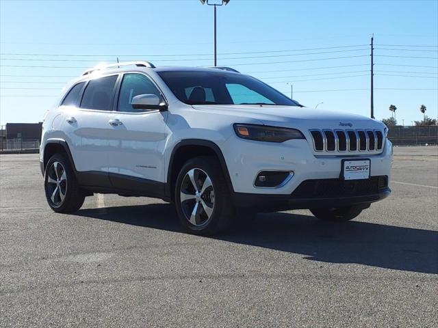 used 2021 Jeep Cherokee car, priced at $19,600