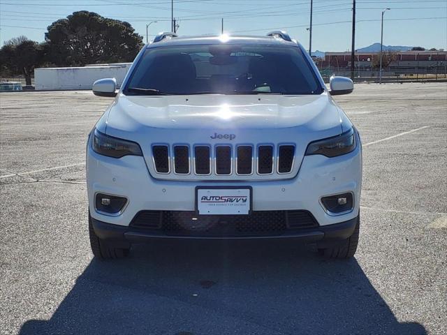 used 2021 Jeep Cherokee car, priced at $19,600