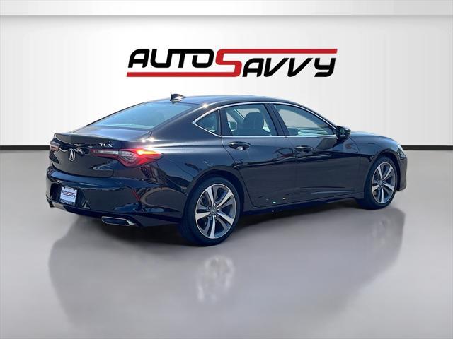 used 2021 Acura TLX car, priced at $27,500