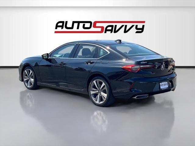 used 2021 Acura TLX car, priced at $27,500