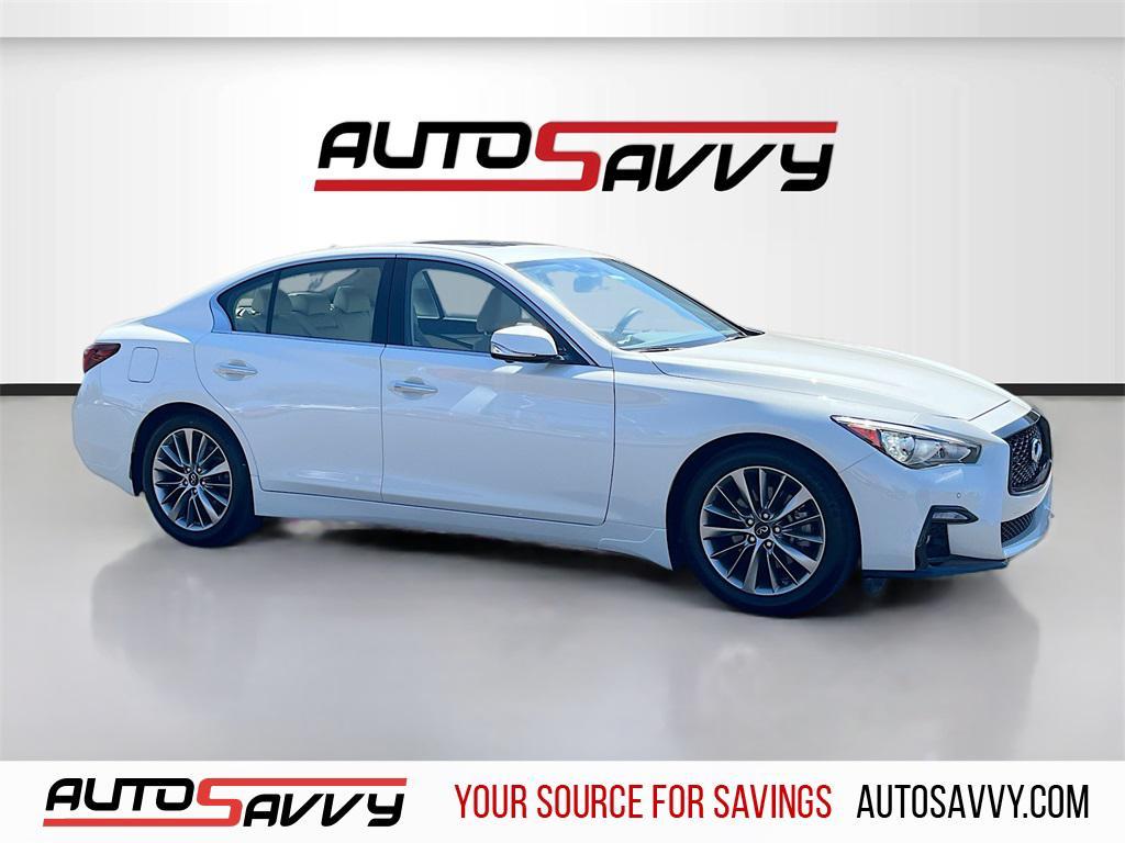 used 2023 INFINITI Q50 car, priced at $26,300