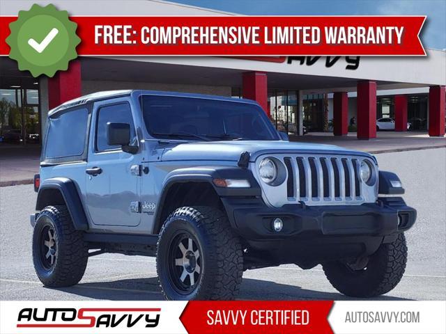 used 2021 Jeep Wrangler car, priced at $23,300