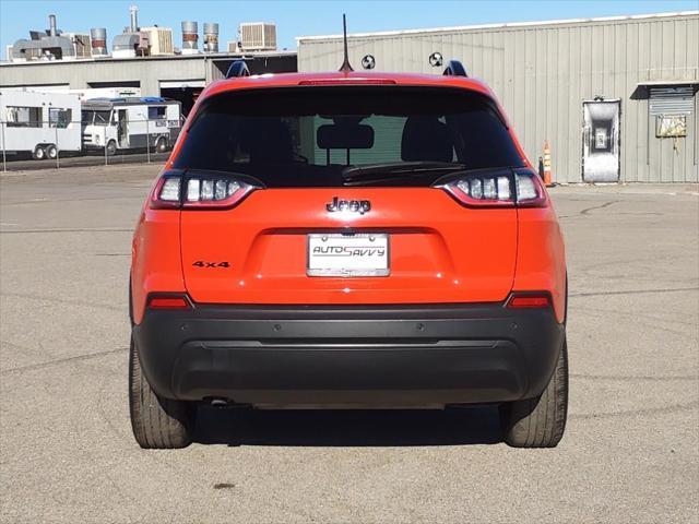 used 2021 Jeep Cherokee car, priced at $18,800