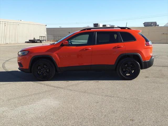 used 2021 Jeep Cherokee car, priced at $19,500