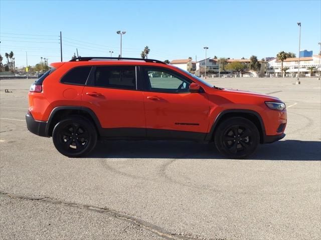 used 2021 Jeep Cherokee car, priced at $19,500