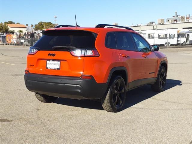 used 2021 Jeep Cherokee car, priced at $19,500