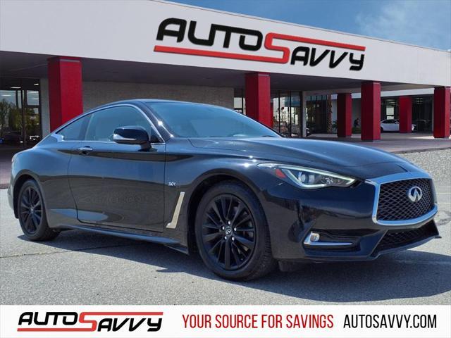 used 2017 INFINITI Q60 car, priced at $20,600