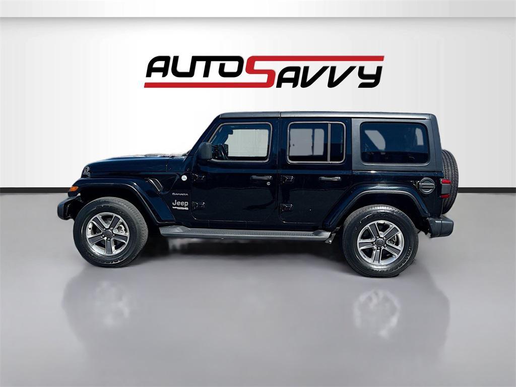 used 2021 Jeep Wrangler Unlimited car, priced at $28,200