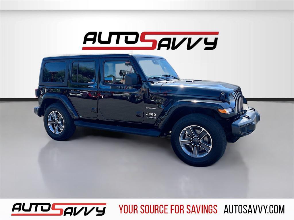 used 2021 Jeep Wrangler Unlimited car, priced at $28,200