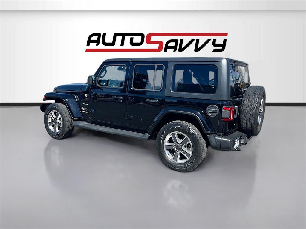 used 2021 Jeep Wrangler Unlimited car, priced at $28,200
