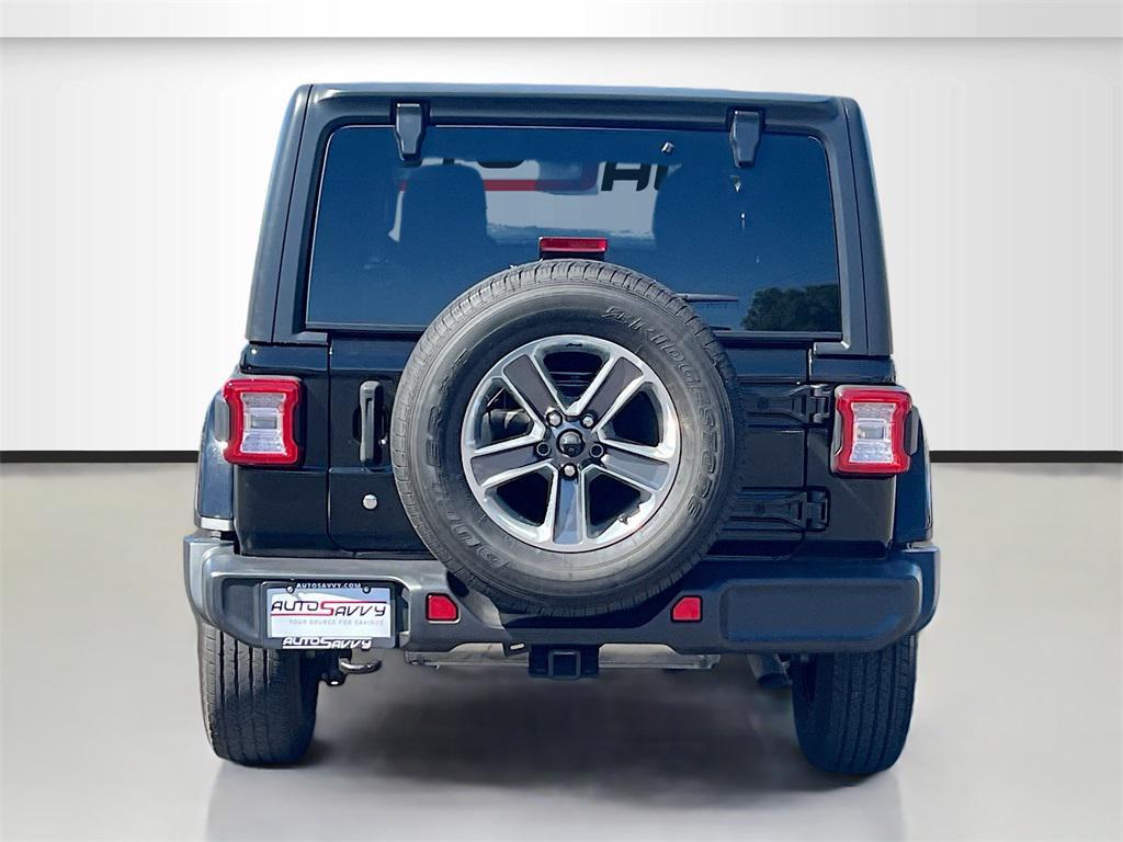 used 2021 Jeep Wrangler Unlimited car, priced at $28,200