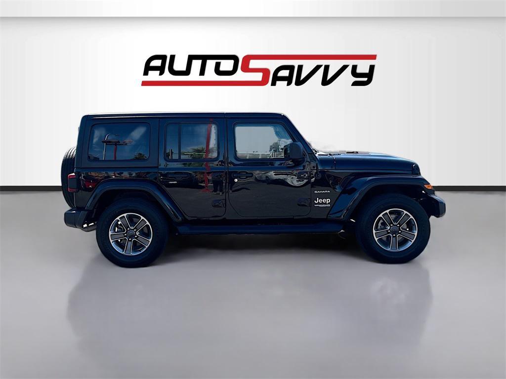 used 2021 Jeep Wrangler Unlimited car, priced at $28,200