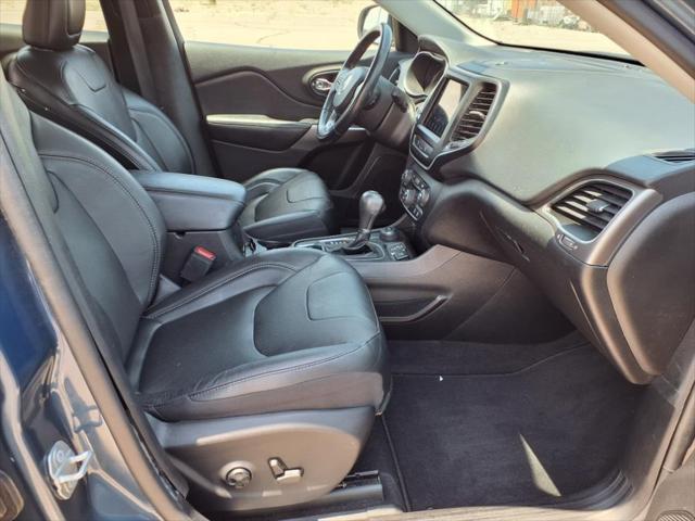 used 2021 Jeep Cherokee car, priced at $18,800