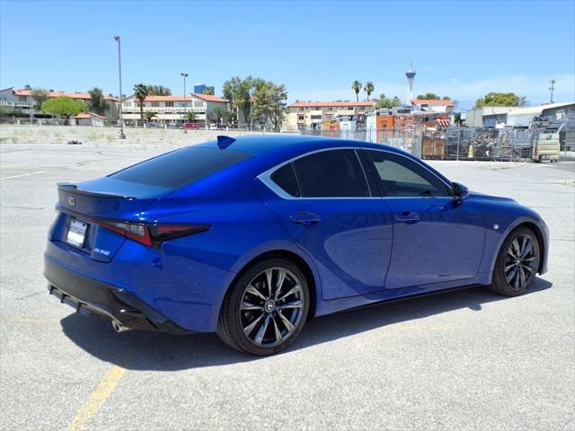 used 2021 Lexus IS 350 car, priced at $32,300