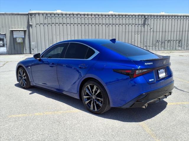 used 2021 Lexus IS 350 car, priced at $32,300