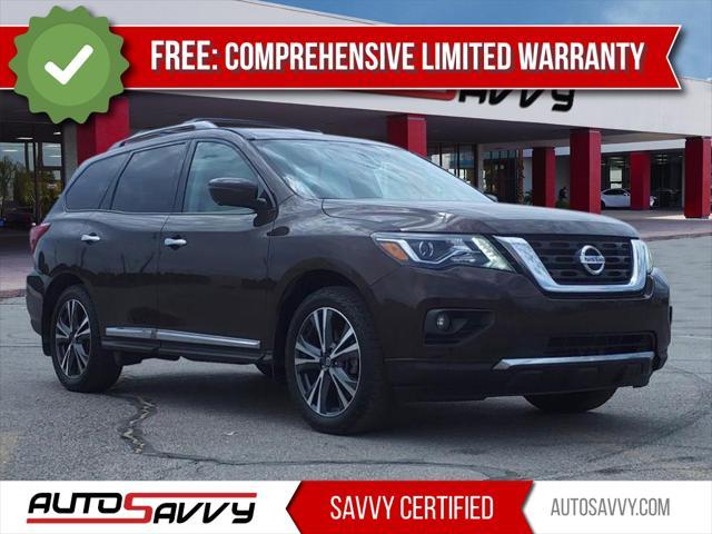 used 2020 Nissan Pathfinder car, priced at $19,300