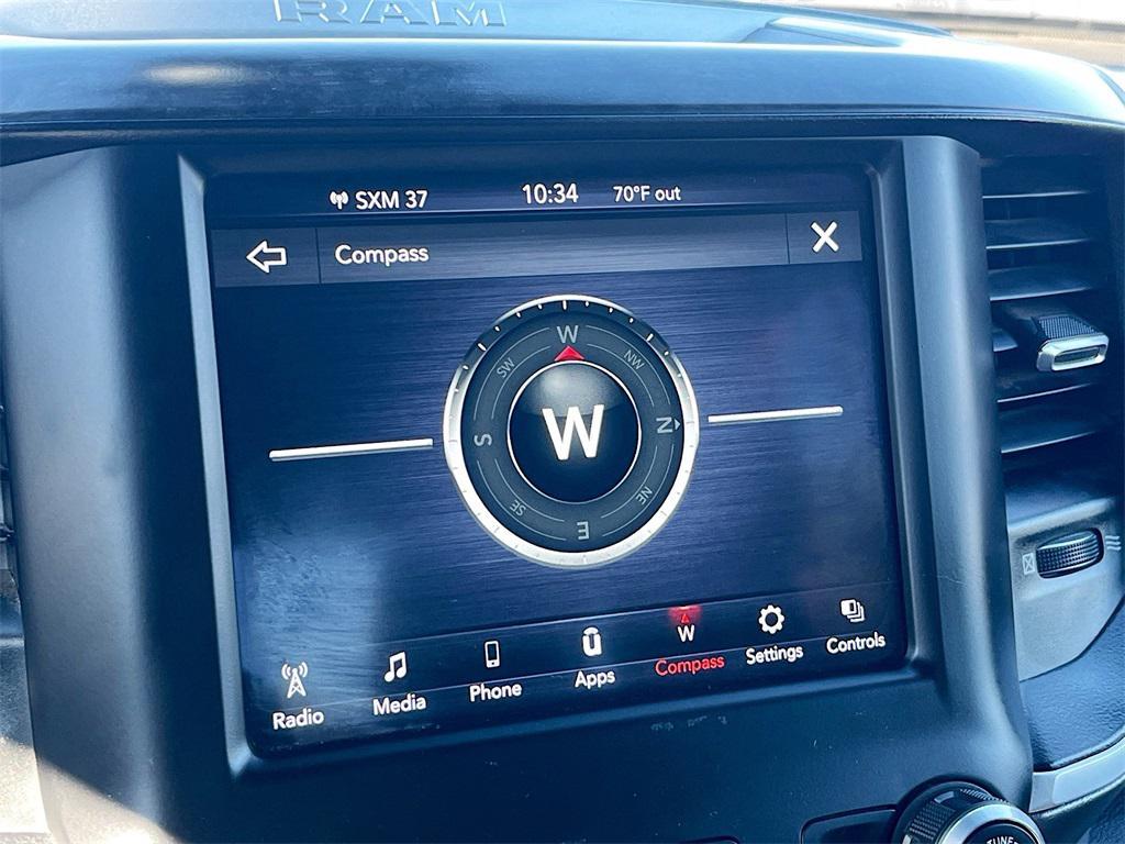 used 2021 Ram 1500 car, priced at $23,300