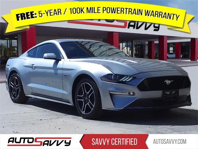 used 2022 Ford Mustang car, priced at $34,500