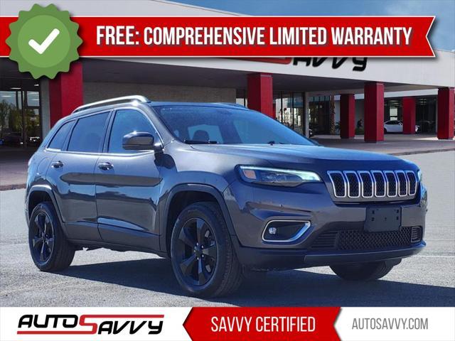 used 2019 Jeep Cherokee car, priced at $17,700