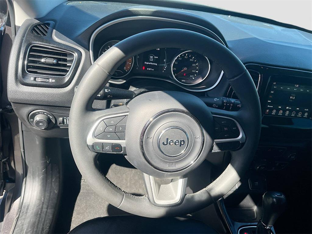 used 2021 Jeep Compass car, priced at $14,700