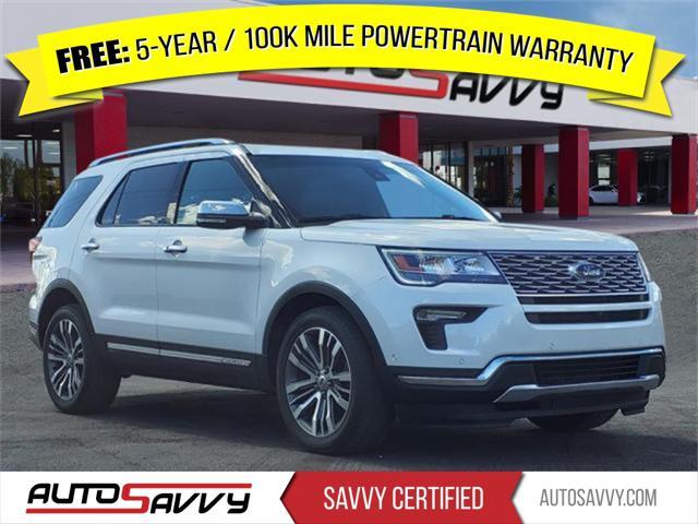 used 2018 Ford Explorer car, priced at $22,100