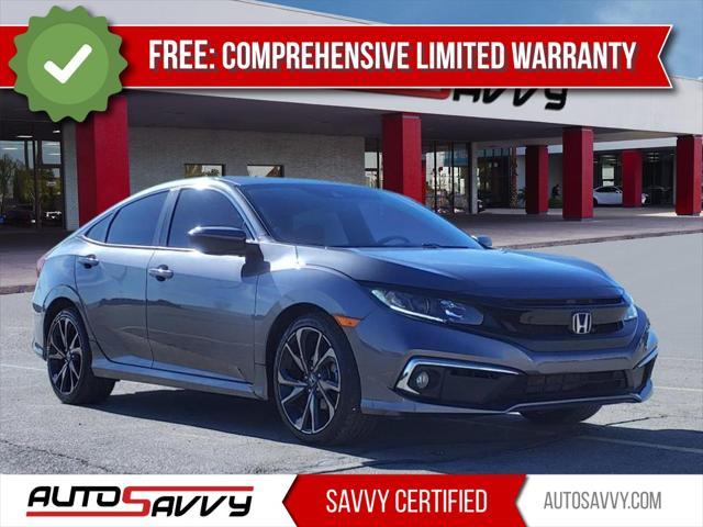 used 2020 Honda Civic car, priced at $17,800