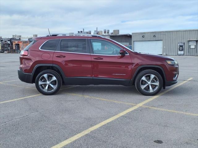 used 2021 Jeep Cherokee car, priced at $21,600