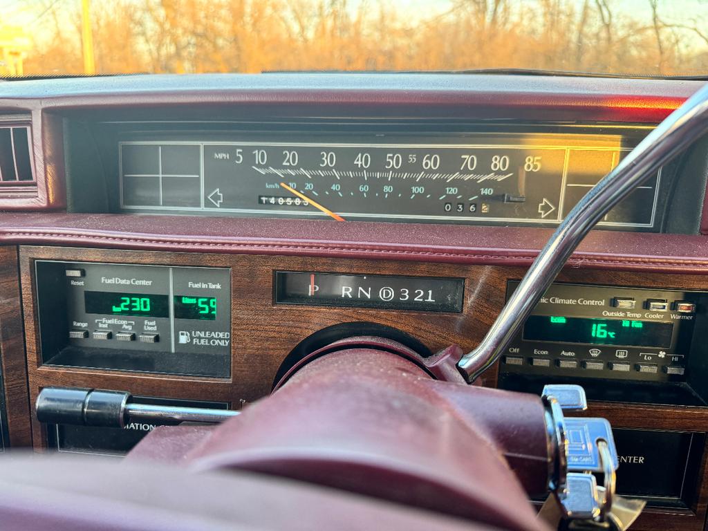 used 1989 Cadillac DeVille car, priced at $4,999